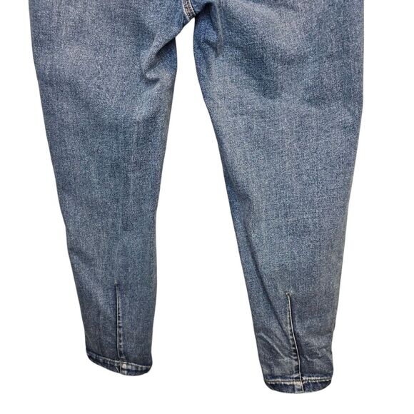 BDG Women's 24 Medium Wash Elastic High Waist  Blue Denim Mom Jeans - Picture 7 of 15